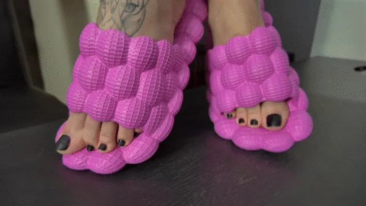 Custom Clips - Ruslana - Head Of Slave In Chest Lick Pink Flip Flops And Heels - Part 1