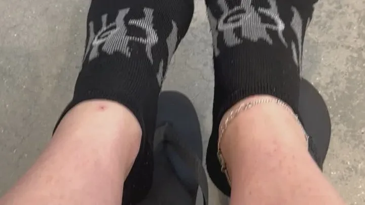 Rubypassionate - Holey socks and flip flops
