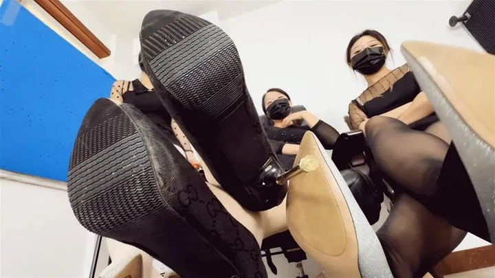 Whcs Food Crush By Chinese Goddess - LCT_XG625a JXGL 3S Highheels Trample slaves Pantyhose 6Feet Step on cock SW Footjobs Ejaculation YCa