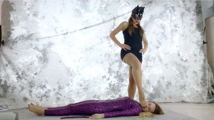 Custom Clips - Catwoman Olena Weronika - Cats Fight Sometimes - Part 02 - Polish And English Language