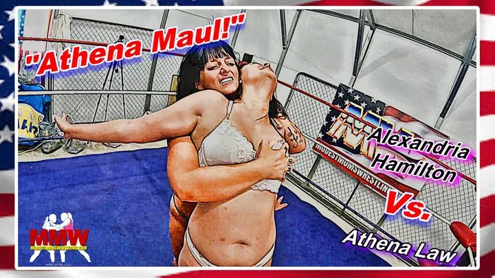 Modest Moms Wrestling - Athena Maul! WMV