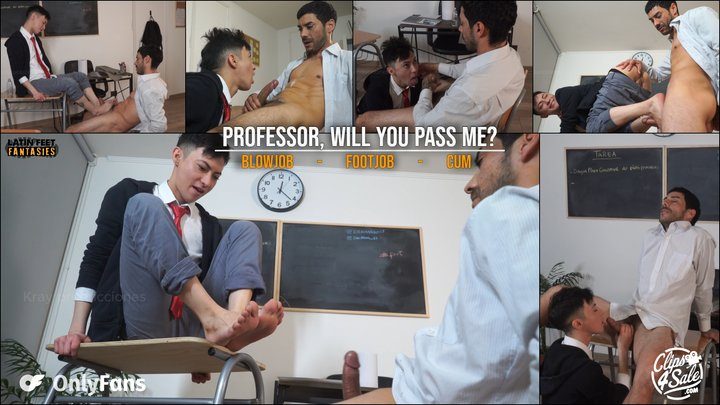 Latin Feet Fantasies - The student does whatever it takes to pass his grade | Bandido x Duckling