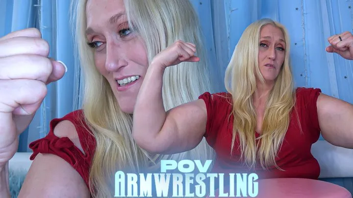 Seechelle The Goddess - POV Armwrestling SeeChelle 4k