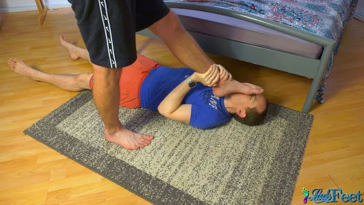 Ladsfeet And Tickling - Step-Son's Dirty Foot Pig HD Part 2