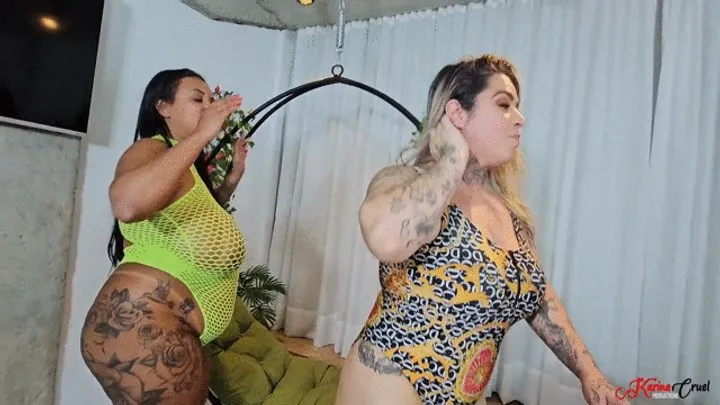 Karina Cruel Farting  Enema - FART DISPUTE BETWEEN FRIENDS - LUANA LIMA - CLIP 2 - NEW AUGUST 2025
