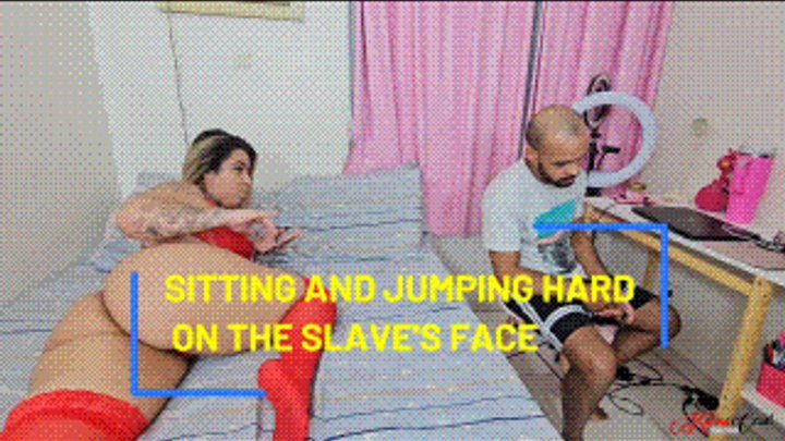 Karina Cruel Facesitting - JUMPING AND SITTING HARD ON THE SLAVE'S FACE - VICTORIA DIAS - FULL VERSION IN FULL HD - NEW AUGUST 2025