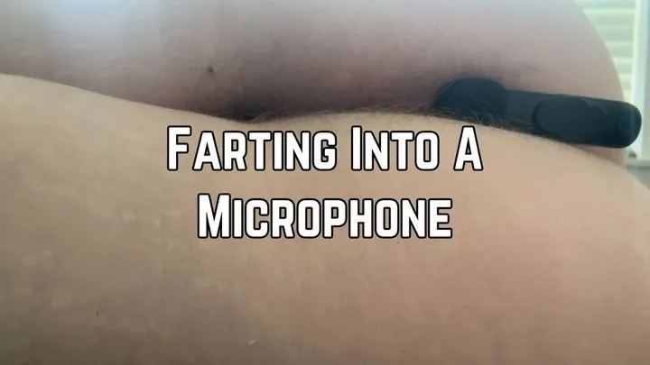 Genderqueergoddess - Phoenix Bates Farts Into A Microphone 1080p - ASMR - Fart Fetish - Hairy Asshole