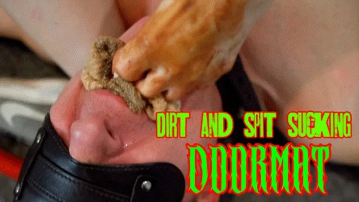 Domina Planet - Dirt And Spit Sucking Doormat (HD 4K MP4)