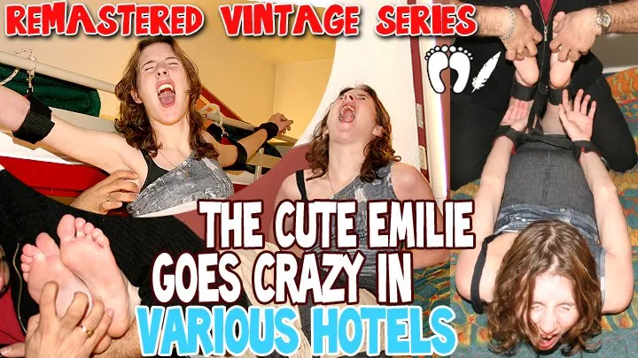 Tickle Frenchtickling  Store - REMASTERED VINTAGE SERIES : THE CUTE EMILIE GOES CRAZY IN VARIOUS HOTELS - MP4