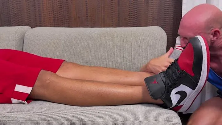 Myfriendsfeet Tickling And Worship - Andre's Size 20s Worshiped