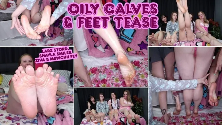 Ziva Zone - HD Ziva Fey - Oily Calves And Feet Tease