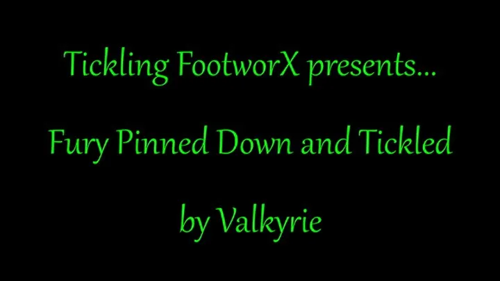 Tickling Footworx - Fury Pinned Down and Tickled by Valkyrie