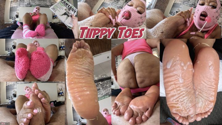 Feet Goat - Tiippy Toes milks DaddyGoat!
