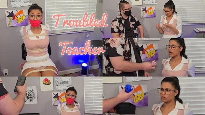 Calisa's Bondage Diaries - Troubled Teacher: Calisa Bound and Gagged Multiple Times by a Kinky Parent After Questioning the Behavior of One of Her Students