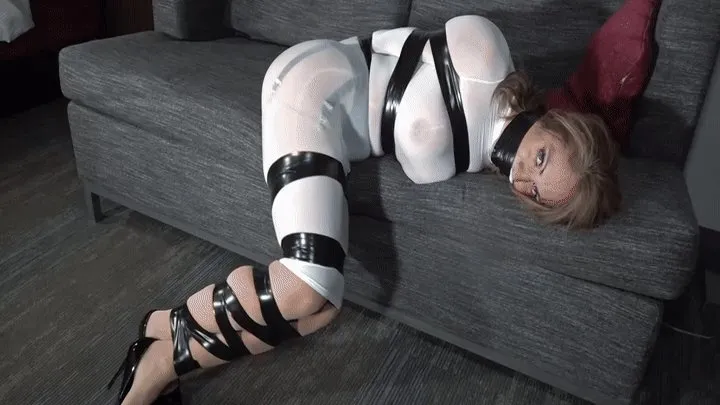 Girl Next Door Bondage - 2509ALBA-She was lonely and wanted to be tied up and gagged