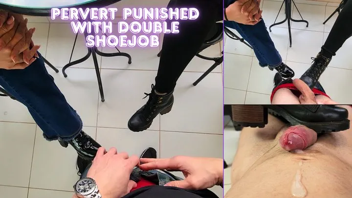 Mia Luxx Feet - Lytta and Mia Luxx - Sexy Dominant Double Boots Shoejob - Pervert Punished by Sexy Boots CBT & Shoejob Until He Cums POV - FOOTJOB - SHOEJOB - BOOTS - FOOT DOMINATION - FEMALE DOMINATION - FEMDOM - CBT - CUMSHOT - BALLBUSTING - POV - FOOT WORSHIP -
