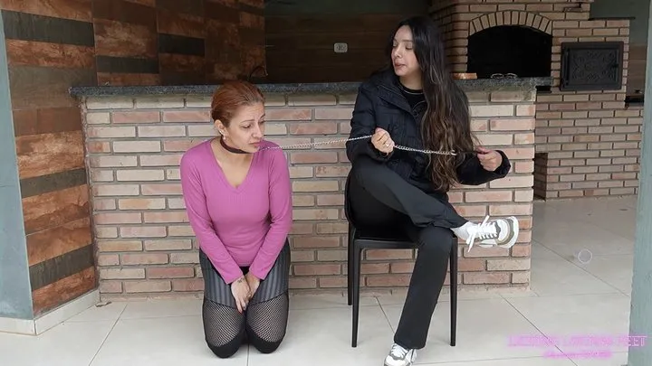 Licking Latinas Feet - ANITA - Your juicy lunch, slut!