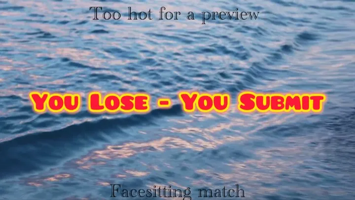 African Girls - YOU LOSE YOU SUBMIT- facesitting match