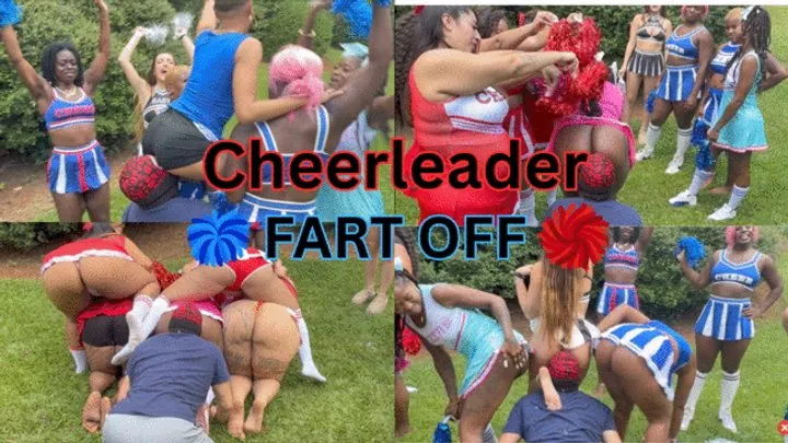 Melaninfarts - FART UNIVERSITY: Cheerleaders FART OFF!! Red vs Blue .. Stinky Ripe Farts makes the sub squeal