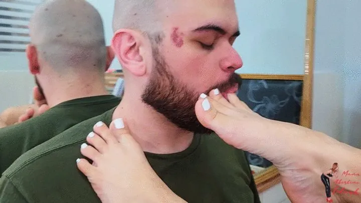 Manu Albertine Feet - Foot gagging teen, part 3, by Lua Vulgo and Slave, FULL HD