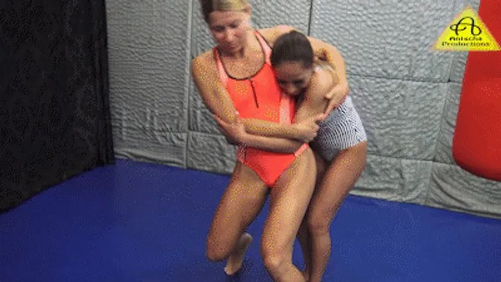 Antschas Wrestling And Fetish Store - Wedgie wrestling: Antscha vs Nomi