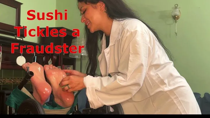 Autumns Below The Belt Fantasies - Sushi Xhyvette Tickles a Fraudster - Female Foot Tickling Male With Extra Ticklish Feet MOBILE