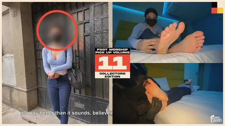 The Foot Fetish Frenzy - Shy & Awkward White Chick Is Picked Up In The Street After Work For A Hot Feet Licking & Toe Sucking Treatment - ASMR FOOT WORSHIP SOUNDS - FOOT WORSHIP PICK UP VOL 11 - CATALINA - COLLECTORS EDITION - 1080P