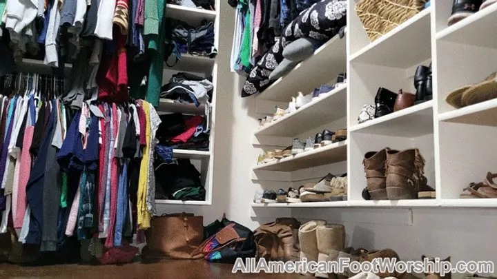 All American Foot Worship - Princess Rachels smart home part 2