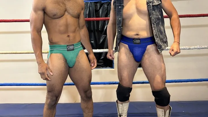 Pandemic Pro Wrestling - Hunky Studs Wrestle In Thongs & Jockstraps!