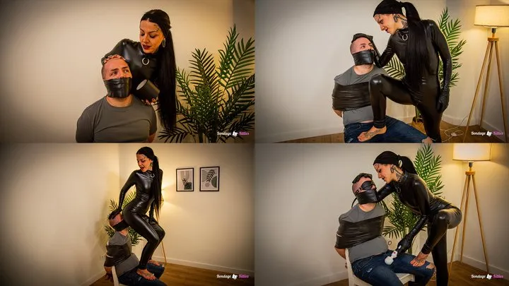 Bondage Kitties - Sexy Psychologist Ties and Teases Her Client - Spanish (sub:English), MP4, FULLHD 1080