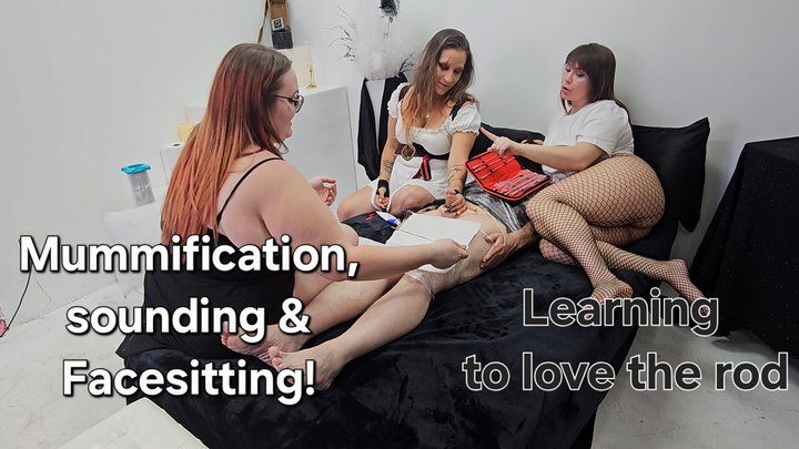 Mistress Las Playhouse - Mummification, sounding Facesitting Learning to love the rod