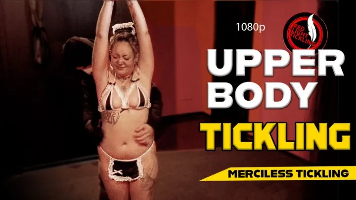 Red Light Tickling - Ticklish Blonde Maid Sasha's in Trouble!! Armpit and Belly Merciless Tickled Tied Up | First Time Restrained | Intense Upper Body Tickle Domination | Cruel Tickling | 1080P FULL HD