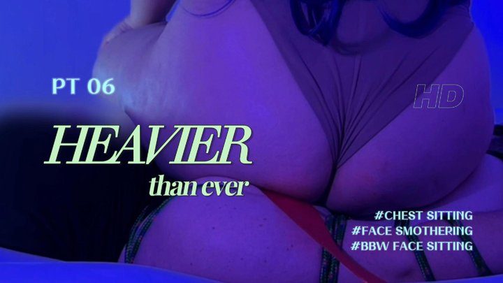 Uv Studio - HEAVIER THAN EVER PT 6 (HD) FEAT QUEEN HANNA - MUCH MUCH MORE OF FULL WEIGHT FACE SITTING + CHEST SITTING + BUTT KICKS