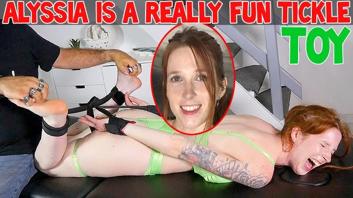 Tickle Frenchtickling  Store - ALYSSIA IS A REALLY FUN TICKLE TOY - HD WMV