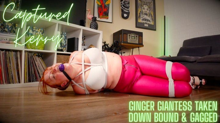 Nyxons Bondage Files - Captured Kerry Ginger Giantess Taken Down Bound & Gagged 720p