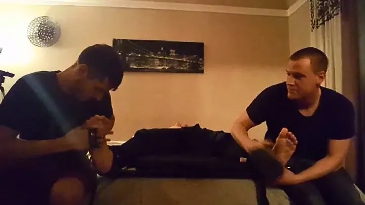 Nathan Justice - REMASTERED NEVER RELEASED CLIP - Twink Jason's Hardcore Gang Tickling, Foot Tickling, and Heavy Post Orgasm Milking (Part 2)