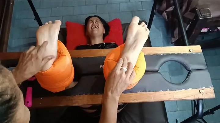 The Most Ticklish - Soles Up Tickle Madness Part 2: Yexica’s Merciless Revenge on Edi's Soles!