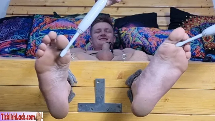 Ladsfeet And Tickling - Tim Cinema Tickled HD Part 1