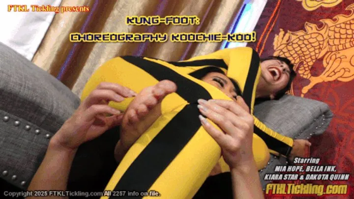 Ftkl's Foot  Tickling Fantasies - Kung-Foot: Choreography Koochie-Koo! (HD)
