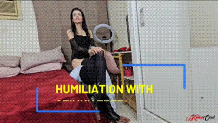 Karina Cruel Femdom Boys - HUMILHATION WITH STINKY FEET - KARINA CRUEL - FULL VERSION IN FULL HD - NEW SEPTEMBER 2025
