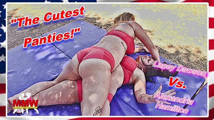 Modest Moms Wrestling - The Cutest Panties! WMV