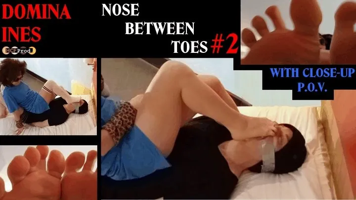 Dom Ines Dominates Males - NOSE BETWEEN TOES 2 by ARAB BRAT DOMINA INES (HD)