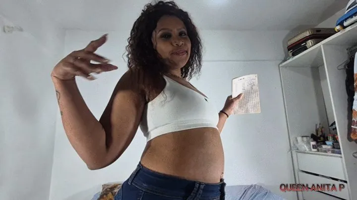 Queen Anita P - Which do I look better in, leggings or jeans? FULL