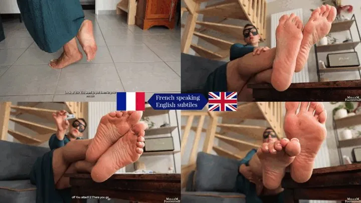 Mellemfootfetish - Total Submission Assured - You break your ego and your nipples for my dirty feet - FOOT WORSHIP - FEMALE DOMINATION - FOOT FETISH - DIRTY FEET - FOOT DOMINATION - FOOT HUMILIATION