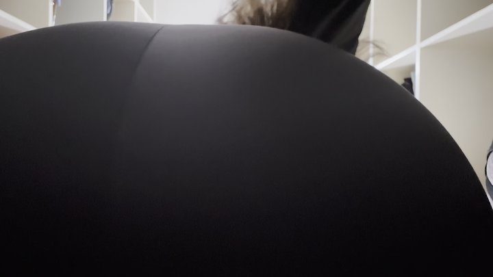 Mean Asian Wife Facesitting Femdom - Sniff My Ass Or You Will Regret It | Leggings Facesitting POV Femdom