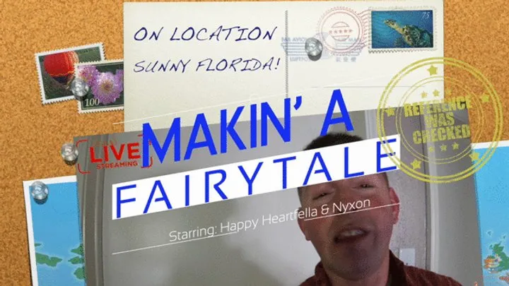 Fairytale Bound - Makin' A Fairytale: Reference Was Checked - Starring: Happy Heartfella & Nyxon - Happy is bound and gagged once again on his traveling talk show - Male Bondage Duct tape Ballgag Spanking Underwear