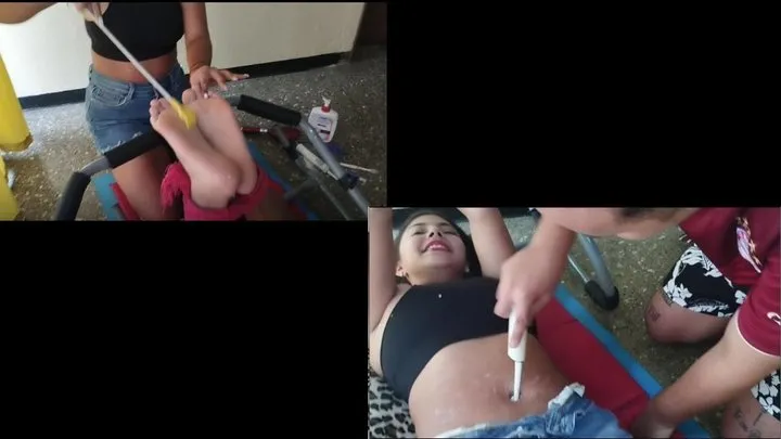 Ninosticklingstudio - Full video tickling: Lulio and Michelle