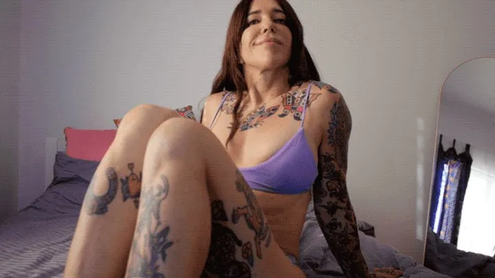Monique Stranger Humiliation Tease - End of Summer Foot Jerk Off