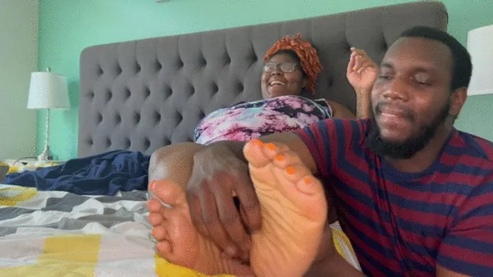 Queentacular - Meaty Wrinkles 12 Wide Soles Tickled