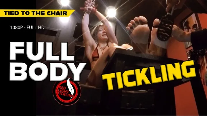 Red Light Tickling - Intense Foot Torment for Helpless Ticklish Petite Girl: First Time for Shy Maya Tied up to the Tickling Chair! | Foot tickle, Armpit and Belly Punishment | Small Sensitive Feet and Armpits | 1080P FULL HD